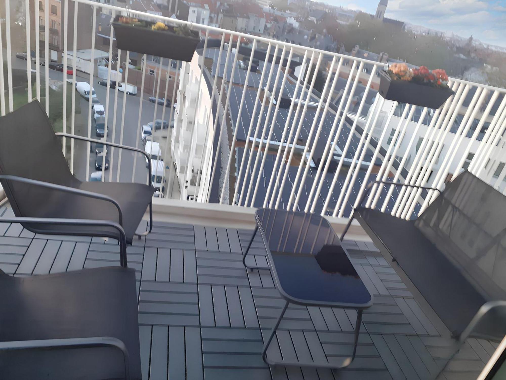Modern Apartment In Cureghem Anderlecht 134 M² + Terrace Βρυξέλλες Εξωτερικό φωτογραφία